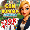 Gin Rummy Adventure: Card Game