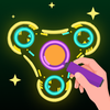 Draw Neon Glow Finger Spinner