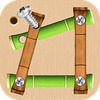Bamboo Nuts & Bolts Puzzle