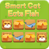Smart Cat Eats Fish