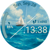 GS026 - Sailboat Watch Face