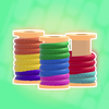Rope Order Jam: Color Puzzle