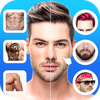 Photoeditor men body face hair