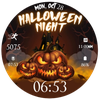 Halloween Night Animated Face