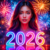 New Year Photo Frame 2026