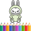 Labubu Coloring & Drawing Game