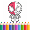 Superhero Coloring, Paint Hero