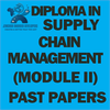DIPLOMA IN SUPPLY CHAIN  MOD2