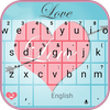 Pink Love Keyboard Theme