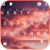 Aesthetic Sunset Sky Keyboard