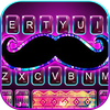Amusing Neon Beard Keyboard Th