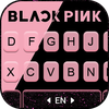 Black Pink Simple Keyboard Bac
