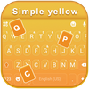 Classic Yellow Keyboard Theme
