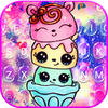Cute Colorful Cake Keyboard Th