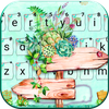 Dainty Floral Garden Keyboard 