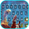 Glitter HD Galaxy Keyboard Bac