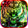 Neon Tiger Keyboard Theme
