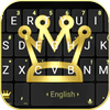 Golden Crown Keyboard Backgrou