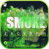 Green Smoke Effect Keyboard Th