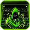 Neon Green Reaper Keyboard Bac