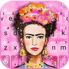 Pinky Frida Keyboard Theme