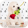 Puppy Love Rose Keyboard Theme
