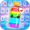 Wishing Bottle Galaxy Keyboard