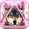 Wolf Hipster Triangle Keyboard