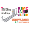 RIMC RMS and SAINIK Classes
