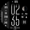 Modern Digital Watch Face IN35