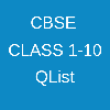 CBSE NCERT : Exam Prep QList