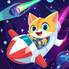 Space Astro Cat: Brick Galaxy