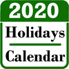 Holidays Calendar 2021