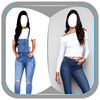 Women Jeans Photo Suit
