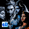 4D Shiv Parvati Live Wallpaper