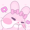 Lovely pink rabbit theme