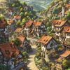 Fantasy Town Wallpapers