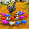 Colorful Chicks: Hen Simulator