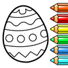 Easter Egg Coloring Pages
