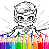 Super Hero Games Coloring