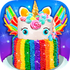 Rainbow Unicorn Cake