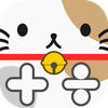 Calculator of cute cat
