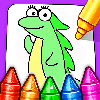 Coloring Cute Cartoon Pictures
