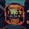 Cyber Neon Watch Face