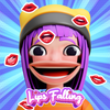 Lip Fall Challenge: Fun Filter