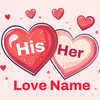 Stylish Love Name Art & Pics