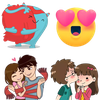 Love stickers