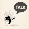 Black Chilling Cat_Kakao Theme