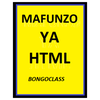 Mafunzo ya html kwa kiswahili