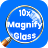 Magnifying Glass Plus 10x Zoom